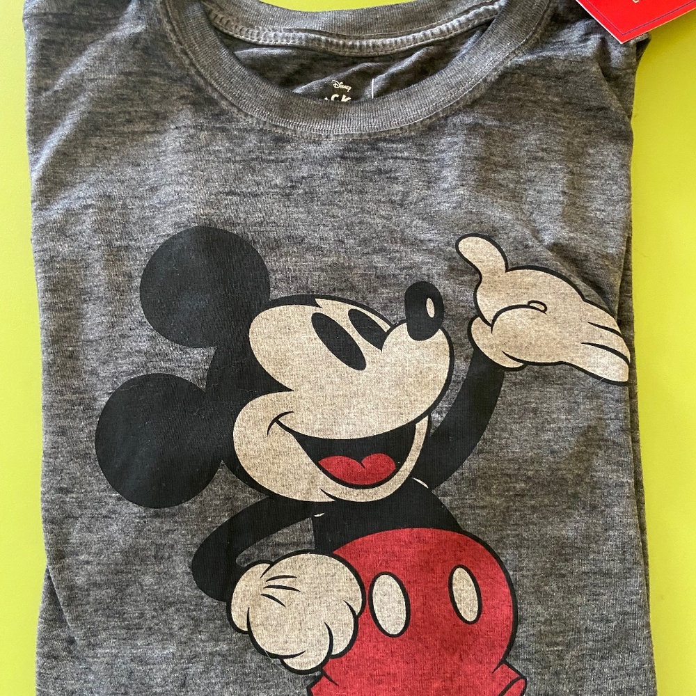 Lucky Brand Mickey Mouse Tee Shirt- Adult Size S
